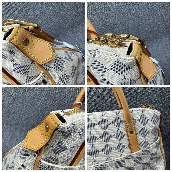 Louis Vuitton Figheri White Monogram Leather Shoulder Bag 988-030524 - Picture 10 of 16